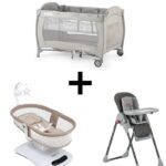 Smart Package 2: Crib & Bouncer & High Chair